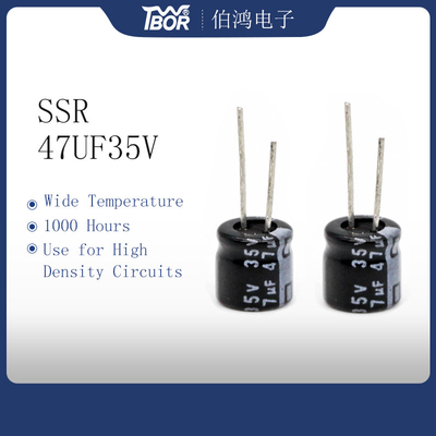 47uf35v aluminium Elektrolytische Condensator 6.3x7