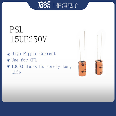 CFL 10000 Urencondensator Met lange levensuur 15uF250V ISO9001 RoHS