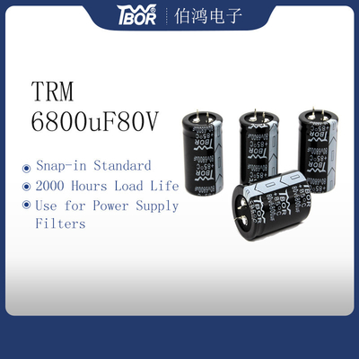 30x50mm UPS de Filtercondensator van de Condensator6800uf 80V Voeding