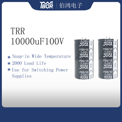 Brede Temperatuurbreuk in de Waaier Elektronische Condensator van de Condensator10000uf100v Grote Capacitieve weerstand