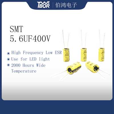De Hoge Frequentiecondensatoren 5.6UF400V van ISO9001 RoHS voor LEIDEN Licht