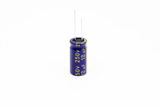 Lage ESR Aluminium Elektrolytische Condensator 10uf250v 8x16mm