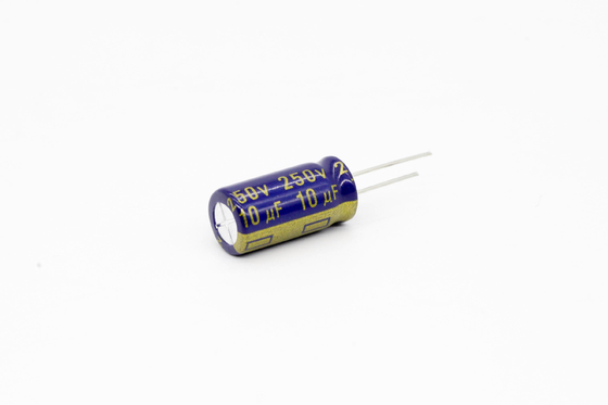Lage ESR Aluminium Elektrolytische Condensator 10uf250v 8x16mm