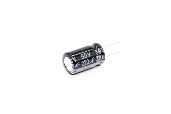 TW BOR 10x17mm de Elektrolytische Condensator van 220uf 50v voor Medische uitrusting
