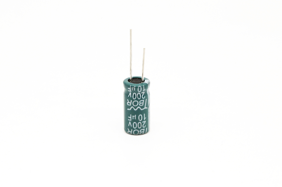Aluminium 10UF200V 8x16mm Radiale Elektrolytische Condensator voor Elektronische Ballast