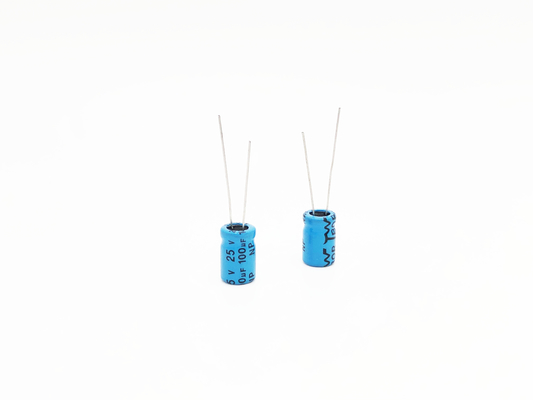 100UF25V de bipolaire Elektrolytische Condensator polariseerde niet Elektrolytische Condensator