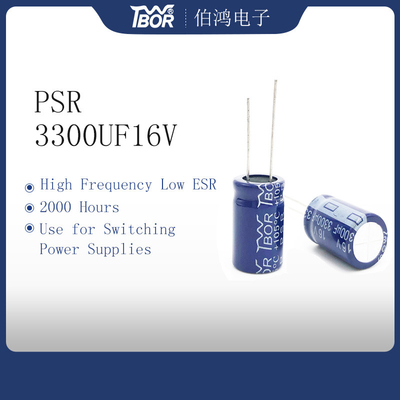PSR 3300UF16V miniatuur condensator schakelende voeding condensator: