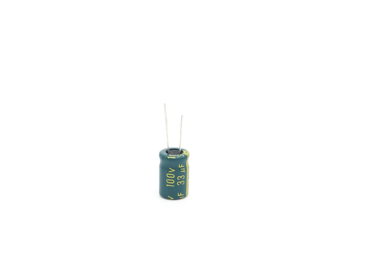 Elektrolytische Condensator 10X20mm van het hoge Frequentie100uf 80V Aluminium 5000 Uren
