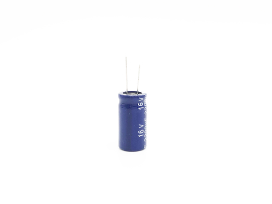 Hoge Frequentie Lage ESR Aluminium Elektrolytische Condensator 2200UF16V 13X25mm
