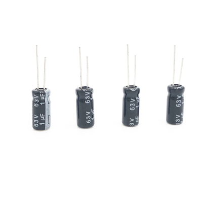 Brede Radiale het Loodcondensator van de Temperatuur Miniatuurcondensator 1UF63V