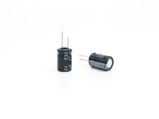 47UF63V miniatuuraluminium Elektrolytische Condensatoren 8x12mm Grote Capacitieve weerstand