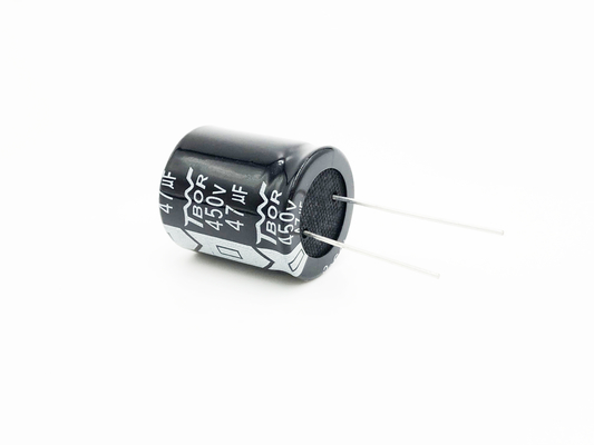 Miniatuurcondensator 22X25MM van 47UF 450V Radiale Loodtype 20% Tolerantie