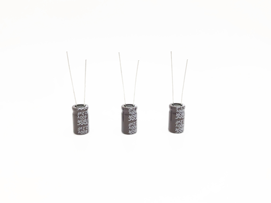 ISO9001 Hoge de Rimpelingsstroom van de aluminium Radiale Elektrolytische Condensator 2.2UF400V