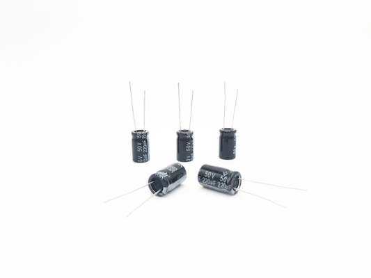 220UF50V 10X17mm Miniatuurcondensator Radiaal Type
