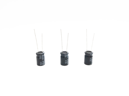 Kringen Miniatuurcondensator op hoge temperatuur 1000UF16V 10X16mm