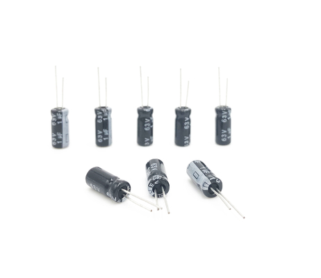 5x11mm 1UF 63V Radiale Elektrolytische Condensatorkringen Op hoge temperatuur