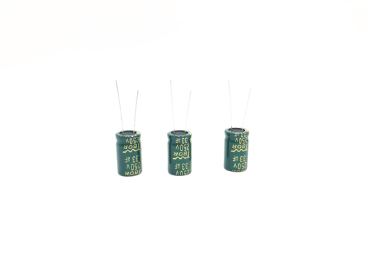 13x20mm Radiale Aluminium Elektrolytische Condensator 33UF250V
